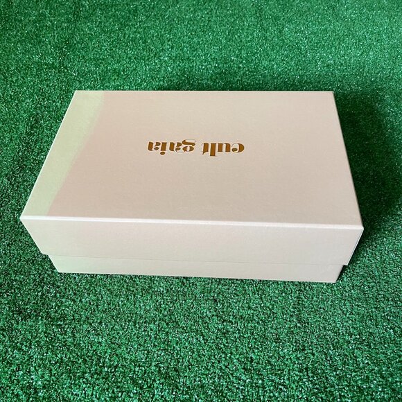 Cult Gaia Authentic Empty Sturdy Beige Shoe Box Soleil Heel Sand  The Cult Gaia - Picture 4 of 10
